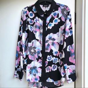 DKNY Floral Blouse